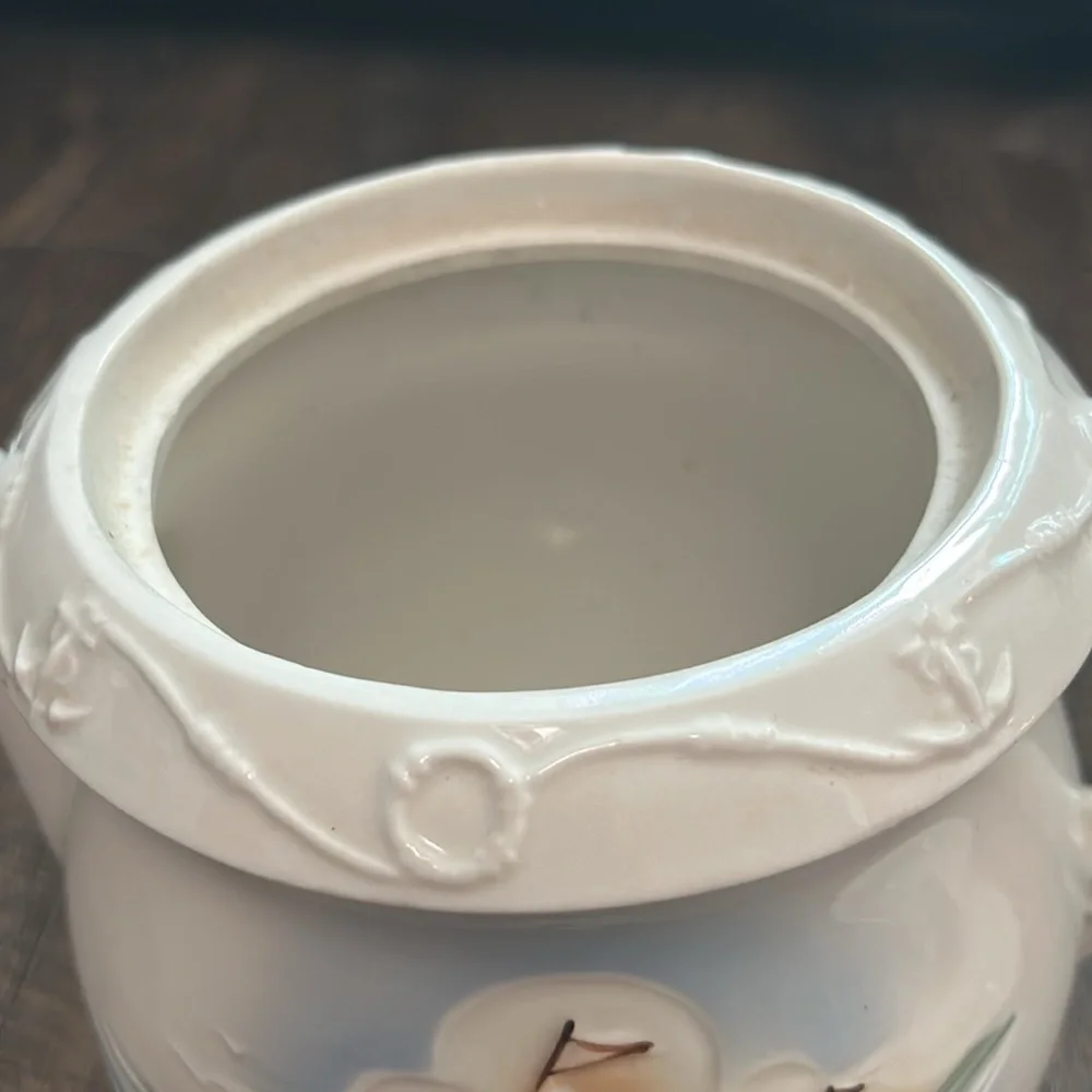 Vintage Porcelier Tea Pot with Lid Sailboat Vitreous China Made in‎ USA Nautical